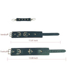 Bondage Restaints Set -Handcuffs & Footcuffs Sex Bondage Bdsm Toys Kit Restraints Set For Couple, Sex Things For Couples Kinky Sex Bdsm Toy For Women (Red& Black)