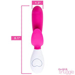 Lovelife Snuggle Vibrator - Dual Stimulation G-Spot Vibrator - Personal Massager For Women - Couple'S Vibrator Seven Presets To Enjoy - Body-Friendly, Rechargeable, Splashproof - Pink