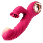 Clitoral Licking G Spot Vibrator With 10 Vibrating Modes, Vibrator Thrusting Dildo Adult Sex Toys, Nipple Anal Women Couples Sex Toys