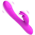 Vibrator For Women, Little Lucky Sex Toy Rabbit Thrusting G-Spot Vibrator, Body-Safe Silicone Ipx6 Waterproof With 3X7 Vibration Modes Dildo For Couples