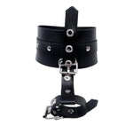 Slave Bdsm Handcuffs For Couples, Bondage Leather Handcuffs, Thumbs Ankle Toe Cuffs, Sex Toys For Men Women Couples, Punk Belt Cuffs Costumes To Wrist Restraint, Valentines Handcuffs