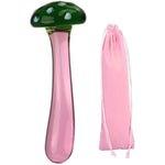 Mushroom Anal Plug Anal Trainer Crystal Dildo Penis Glass Wand Dildo Pleasure Prostate Massager Glass Sex Products For Women