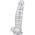 13.58 Inch Soft Dilod Tpe Huge Realistic Dildo With Powerful Suction Cups Clear Anal Dildo Soft Realistic Penis For Women Men And Couple G-Spot Stimulation (Xxl)