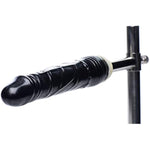 Stuck And Stuffed Stockade With Dildo, Grey (Ae970)