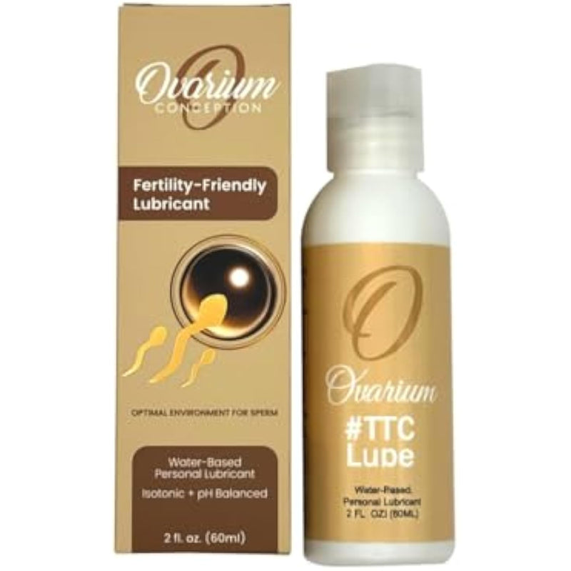 #Ttc Fertility Friendly Water-Based Personal Lubricant - Conception-Friendly Water Based Lube For Women & Adult Couples - Vaginal Lubricant, Sperm-Safe & Ph Balance (2Oz/60Ml)