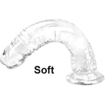 Clear Suction Realistic Dildo Set - 3 Sizes(Small6.4'',Big7.4'', Huge9.6'') For Anal And Vaginal Pleasure - Perfect For Beginners To Advanced Users Lifelike Penis