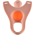 Hollow Strap-On System + 2.5'' Diameter Thick Huge Dildo