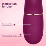 G Spot Vibrator Adult Sex Toys For Women, Female Thick Clitoris Stimulation Device Rabbit Dildo With Powerful Dual Motors