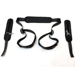 Sex Bondage Bdsm Kit, W/Handcuffs Neck To Thigh Ankle, Adjustable Handcuffs Leg Restraints Spreader,Sex Toys For Bed Sm Games Couple Play,Adult Products For The Bedroom,Tools For Effortless Sex,Black