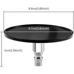 Suction Cup Adapter For Sex Machine With Quick Air Connector Device Attachment, Stainless Steel Suction Cup Attachments For Sex Machine,3.8'' Suction Dildo Holder