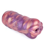 Multi Color Fantasy 2 In 1 Male Masturbator Men Masturbation Silicone Stroker Ultral Soft Portable Colorful Waterproof