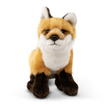 Large Fox, Realistic Soft Cuddly Sitting Fox Toy, Naturli Eco-Friendly Plush, 16 Inches