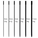 Electric-Shock Urethral Sounds Silicone Catheter Stretching E-Stim Penis Plug Dilator Sm Sex Toy (3Pcs: 7+9+11Mm)