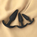 Silicone Butt Plug Set, 3 Pcs Wearable Flared Base Anal Trainer Anal Plug For Prostate Massage Unisex Adult Anal Toy For Beginner Advanced Users