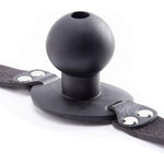 Bdsm Mouth Gag Black Silicone Breathable Ball Gags Adjustable Extreme Adult Bondage Gag Sex Toys