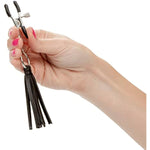 Nipple Play Playful Tassels Nipple Clamps - Black