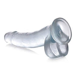9-Inch Jock Strap Compatible Dildo with Crystal Clear Design