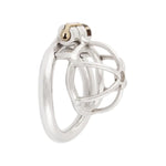 Small Male Chastity Device Stainless Steel Ergonomic Design Cock Cage Adult Game Sex Toy B845 45Mm
