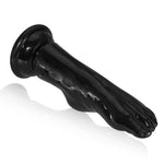 Realistic Foot Dildo Black Monster Dildo, 9.9'' Soft Foot Anal Plug with Strong Suction Cup, Fantasy Dildos for Anal & Vaginal Stimulation, Adult Sex Toy for Men, Women and Couples