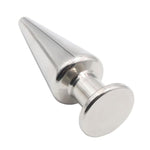Heavy Duty Stainless Steel Anal Plug for Couples - Metal Butt Expansion Toy
