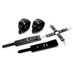 Bdsm Sex Bondage Set With Handcuffs Thigh Cuffs Sm Restraints Cross Buckle With Cuffs Adult Erotic Sex Toys Sm Games Sex Toys For Couples Restraints