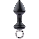 Sm Vestibular Metal Anal Plug Pull Ring Anal Plug Adult Couple Flirting Anal Plug Training Device Sex Toy