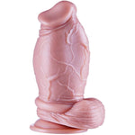 2.8" Diameter Huge Silicone Anal Dildo,8'' Extra Large Thick Realistic Dildo,Anal Butt Plug Wide Dildo Sextoy,Xxl Fat Penis With Ball Toy,Strong Suction Cup Play,For Couples Men And Women