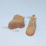 Tall Shoes Length 5.4Cm For 1/6Bjd 7.8In?20Cm? Plush Humanoid Doll Stuffed Animals (Brown)