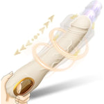Thrusting Vibrator Thrusting Dildo Vibrator, G Spot Vibrator Clitoris Stimulator With 10 Vibration Modes & 10 Thrusting Modes, Womens Sex Toys Female Sex Toy For Women And Couples Pleasure