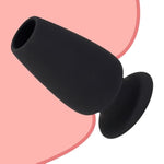 Smooth Hollow Big Anal Plug, Thicker And Harder Butt Plugs Stretcher Opening Trainer Peeking Vagina Anus Dilator For Adult Anal Sex Toys Universal For Women Men Gay Couples Bdsm Games