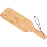 14Inch Bamboo Spanking Paddle With 5 Holes For Adult Bdsm Sex Play