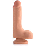 Ultra Real Dual Layer Suction Cup Dildo, Medium Skin Tone, 7 Inch (Af673)