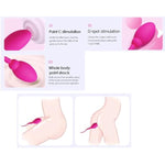 App G Spot Vibrator 9 Vibration Modes App Remote Control Bullet Egg Vibrators For Clitoral Stimulation, Anal For Women Men And Couples Pleasure Rechargeable Wearable Silicone Adult Sex Toys