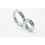Metal Delay Penis Ring Figure Eight Shape Double Ring Cock Ring For Male