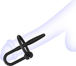 Silicone Urethral Sound with Dual Rings – Designed for Experienced Users & Long Wear