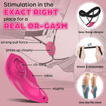 Wearable Vibrator for Women – Discreet Panty Toy with 20 Modes & App Control