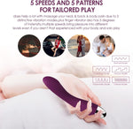 G Spot Dildo Vibrator with 25 Vibration Modes, Clitoral Stimulator for Women