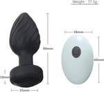 Wireless Remote Anal Plug – 10 Vibration Modes, Rechargeable & Waterproof Prostate Massager for Men & Women