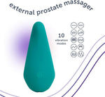 Beginner-Friendly External Prostate Massager with 10 Vibration Modes, Waterproof & USB Rechargeable