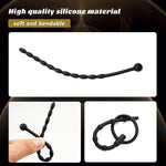 8-Piece Silicone Urethral Dilator Set – Male Catheter & Penis Plug Expansion Kit