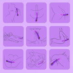 Heated G-Spot Vibrator for Couples – 10 Modes, Realistic Dildo & Anal Stimulator