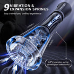 APP-Controlled Penis Pump with Vibration & Suction, 2 Sleeves for Men
