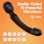 G Spot Dildo Vibrator Wand – 10 Modes, Realistic Design, Adult Toys for Women