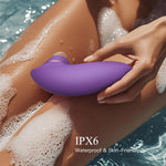 2-in-1 Sucking & Vibrating Rose Toy – 9 Modes for Clitoral & Nipple Stimulation