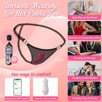Wearable 3-in-1 Panty Vibrator – APP Controlled, 10x2 Modes, Clit & G-Spot Stimulator