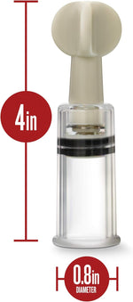 Temptasia Clit & Nipple Suckers Set, Adjustable Vacuum for Heightened Sensitivity