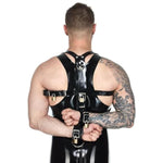 Heavy Rubber Shoulder-To-Wrist Restraint (S/M)
