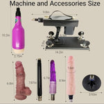 Sex Machine For Women With Machine Dildo And Suction Cup Adapter,Sex Toys For Men, Automatic Thrusting Machine With 3Xlr Connector Attachment For Couples Enhanced Versatility