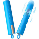 Discreet Thrusting G Spot Vibrator Dildo With Portable Size For Clitoral Vagina Stimulation, Personal Wand Massager Silent Sex Toy With 10 Vibrating 7 Thrusting, Adult Sex Toys For Women Or Men