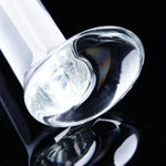 6.3 Inch Clear Realistic Glass Dildo, Small Beginner Dildo, Transparent Crystal Thin Cute Penis, Prostate Massager Slim Anal Plug For G-Spot Stimulation And Anal Training For Men And Women